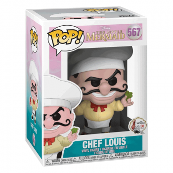 FUNKO POP! - Disney - The Little Mermaid  Chef Louis #567